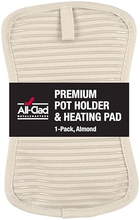 All-Clad Textiles Silicone Pot Holder, 1 Pack, Almond