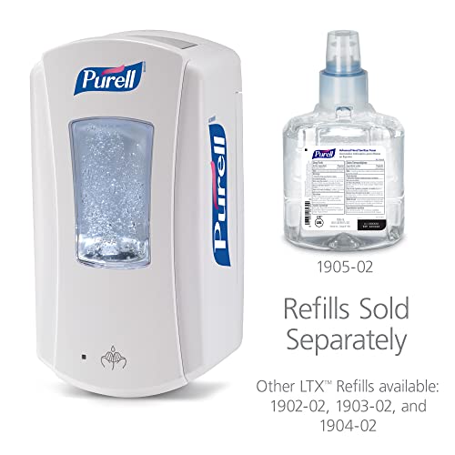 Image of Purell LTX-12 Touch-Free Hand Sanitizer Dispenser, White, 1200 mL - 1920-00