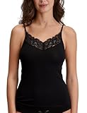 CALIDA Seduction Lace Spaghetti-Top Damen, Feminine Spitze, weich...