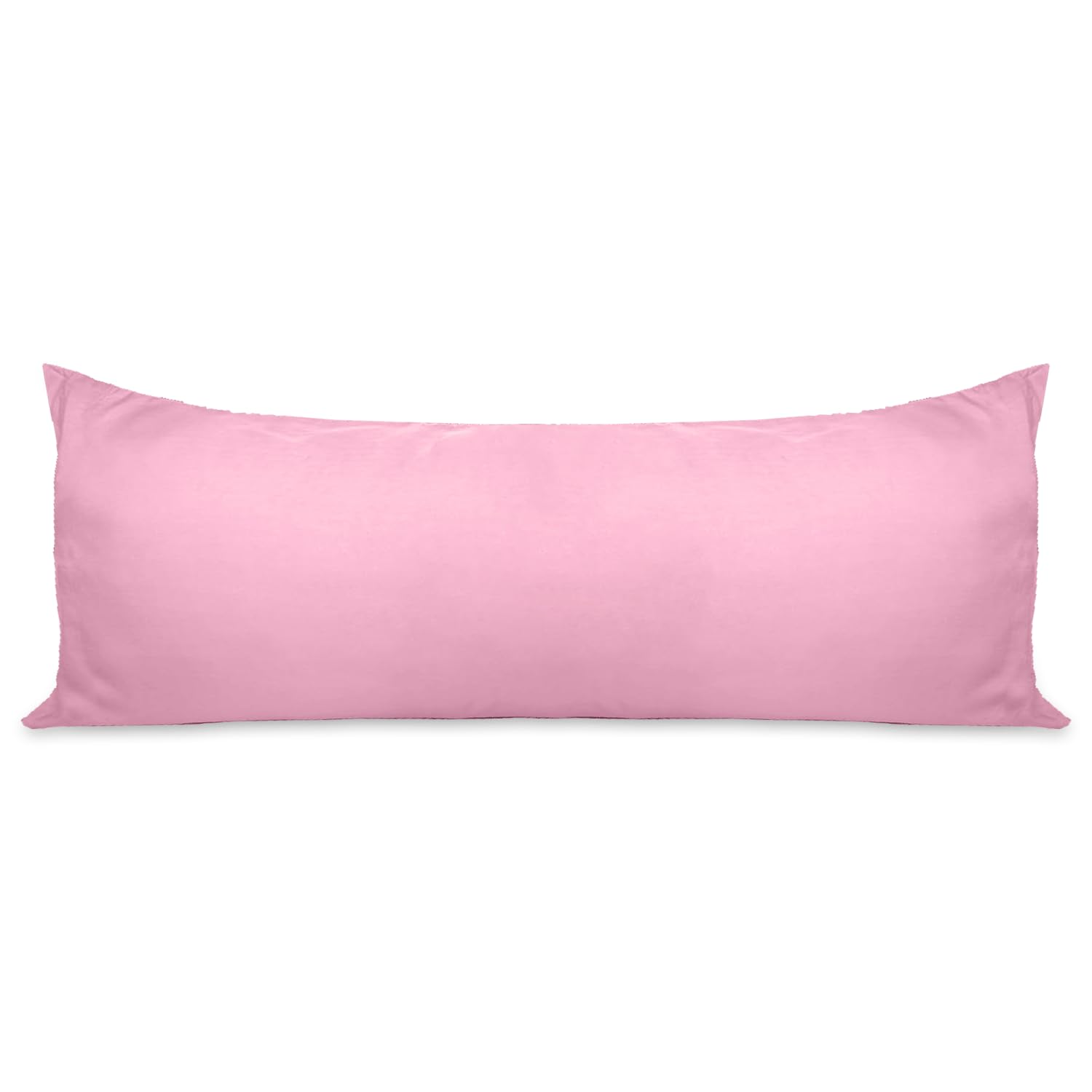 Bedding Home Hollowfiber Filling Bolster Pillow 3ft, Cuddle Cushion Pregnancy Pillow for Sleeping, Long Orthopedic Maternity King Size Pillows For Women (Single - 3ft), Pink