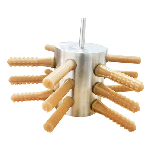Extractor de plumas de pollo con facil instalacion para solucionar el desplume lento manual 6