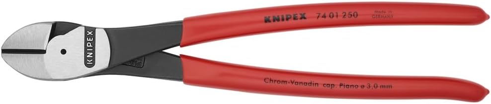 74 01 250 SBA Tools - High Leverage Diagonal Cutters (7401250SBA), 10 inches