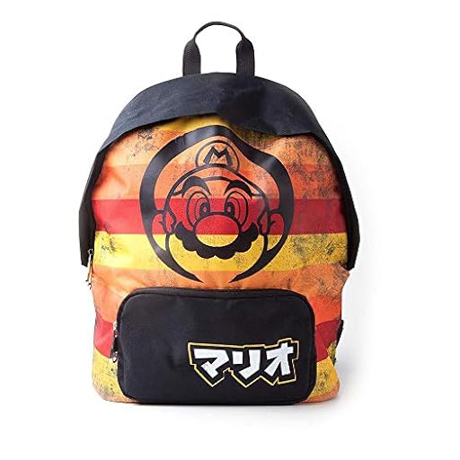 Nintendo, Super Mario Retro, Mochila, Unisex adulto, Multicolor, 3x41x31 cm | Ya disponible en tu tienda friki favorita! En mundofriki.es!