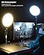 mmcrz Großes Ringlicht mit 165cm lichtständer, 6500K professionelles Vollbild-Ringlicht für Selfie, Studio-Videofotografie, TikTok, YouTube, Live-Stream, Videoaufnahmen