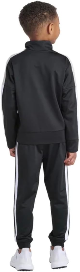 adidas Youth Kids' 2 Piece Tracksuit Outfit Set, Jacket and Jogger - Image 3