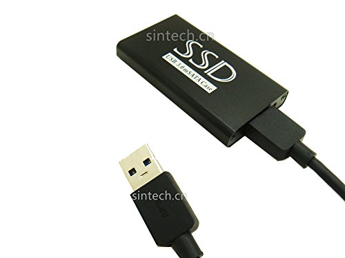 Sintech Usb 3.0 Msata Sata 3 Ssd Enclosure External Case Box,Support Super Speed Uasp Jm567 #TOP6