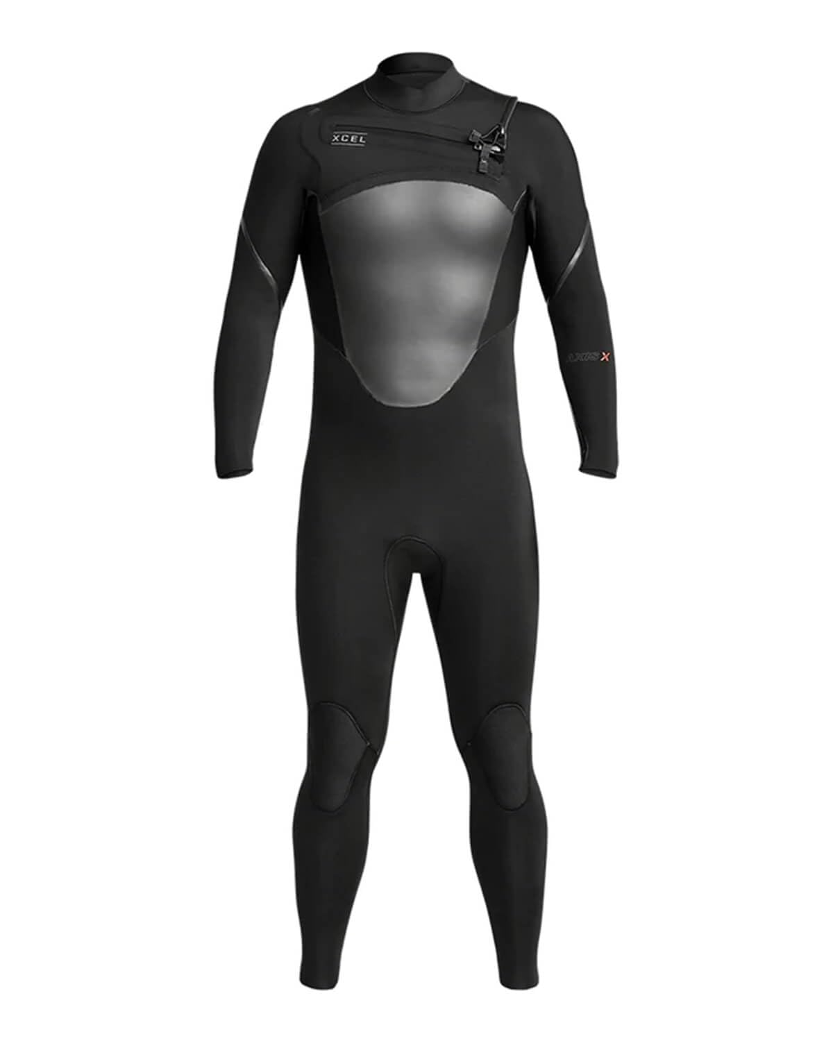 XCEL Mens 4/3mm Axis x Fullsuit Fall 2018, Black, Large/Tall