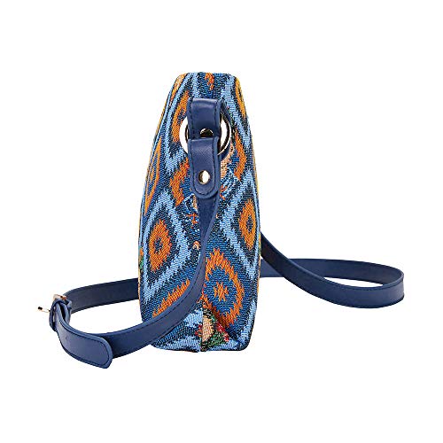 Image of Signare Tapestry Crossbody Bag Sling Shoulder Purse for Women