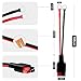 HuaLiSiJi Anderson to O Ring Terminal Cable 12AWG Anderson Style Connector Suitable for Car, Trailer, Solar Generators Battery Charging (1 m)