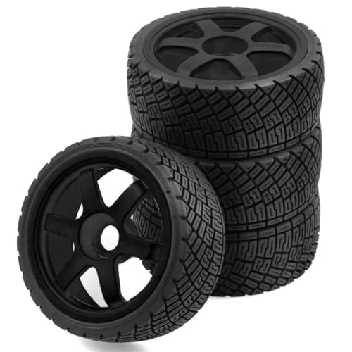 RC�^�C���E�z�C�[�� For ARRMA For TRX4 For Redcat WRC For KM C3 WR8 1/7 1/8 �z�C�[���^�C�������Z�b�g 100 �~�����[�g���O�a 40 �~�����[�g���� 17 �~�����[�g���Z�p�񌋍� RC �J�[�p�[�c(