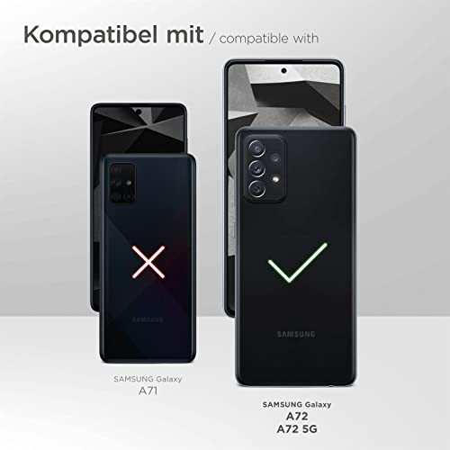 Housse de protection Samsung A72 5G en cuir végétalien pour le bureau - 2