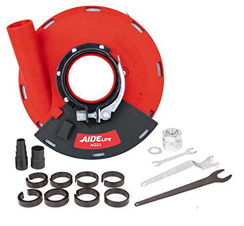 Aidelife Dust shroud for angle grinders,Universal 5 inch
