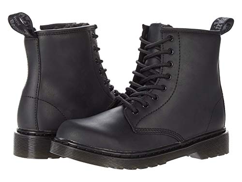 Dr. Martens Kid's Collection 1460 Serena Mono (Little Kid/Big Kid) Black Republic Wp 11 UK (US 12 Little Kid) M