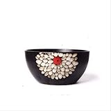 -Bowl diamete: 5 pulgadas GJDBBLY Bol Japonés Estilo Hexagon Arroz Casa Personalidad Cerámica Color Cocina Vajilla 12 * 6cm