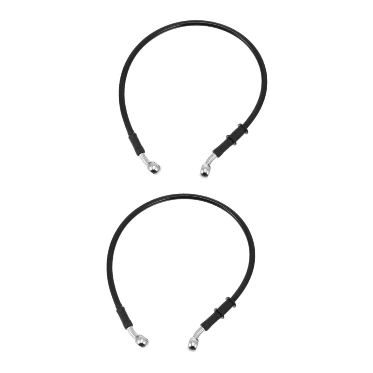 GALPADA 2pcs Motorcycle Brake Hose Brake Wire for Premium Construction Easy Installation Improved Sensitivity Braking Force for Motorbikes Scooters Mopeds