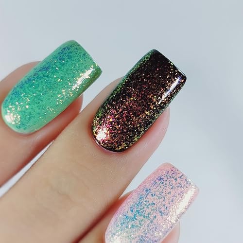 Image of Multi Chrome | Color Changing | Boutique Nail Lacquer | Nail Polish Collection (Envy)