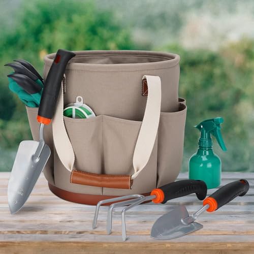 Outils de jardinage robustes et ergonomiques en kit complet de 7 pièces