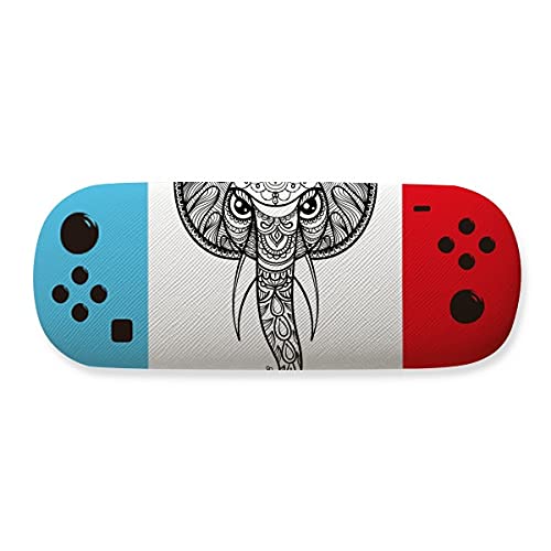 Étui de rangement pour lunettes de soleil et de vue Paint Elephant