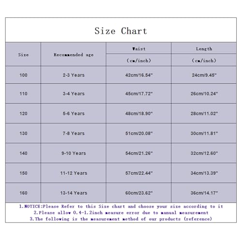 Boys Casual Summer Pants Elastic Waist Outdoor Play Comfortable Everyday Wear for Ages 2-143