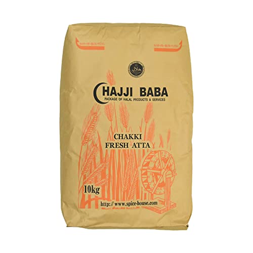 ATTA アタ 全粒粉 国産 HALAL チャッキアタ Chakki Fresh Atta 10kg