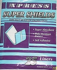 Adult Protective Underwear Panty Liners Underpads 4" X 10" Discreet Bladder Protection 25 Liners Case 50 (Pack of 2)