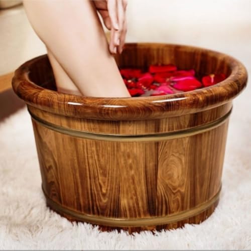 Balde de Madera para Lavado de Pies 42x26 cm miniatura 3