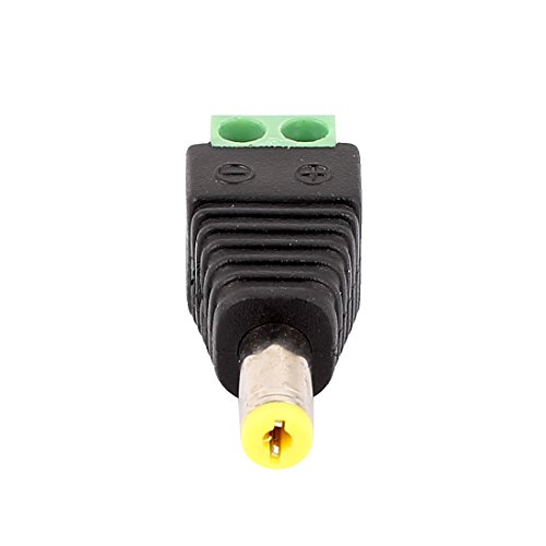 Adaptador DC Power Macho 2.1 x 5.5mm pack 20 piezas miniatura 3