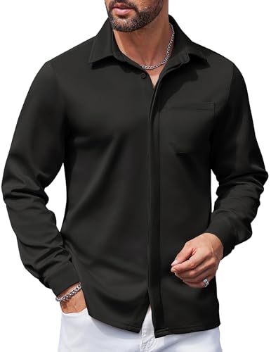 COOFANDY Mens Dress Shirts Wrinkle Free …