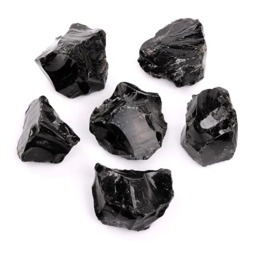 Obsidienne noire brute pour bloquer les ondes et purifier la maison - 4
