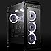 immagine 6EZDIY-FAB Ventilatore ad Anello a LED da 120 mm,Ventilatore a LED Case per PC Case,CPU Cooler e Radiatori Bianco 4 Pin 3 Pack