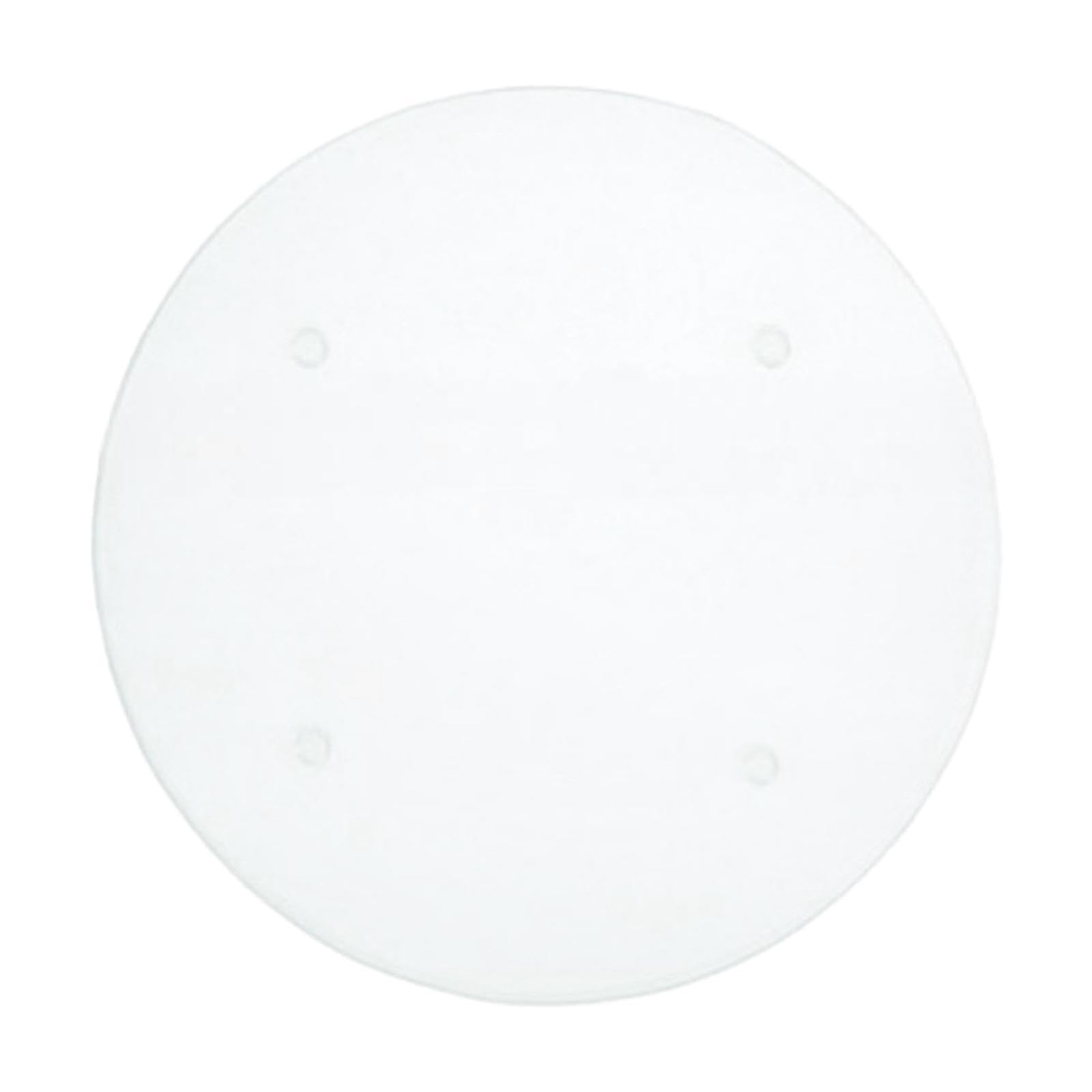 Planche à découper ronde acrylique sans glisser pour couper vos légumes proprement