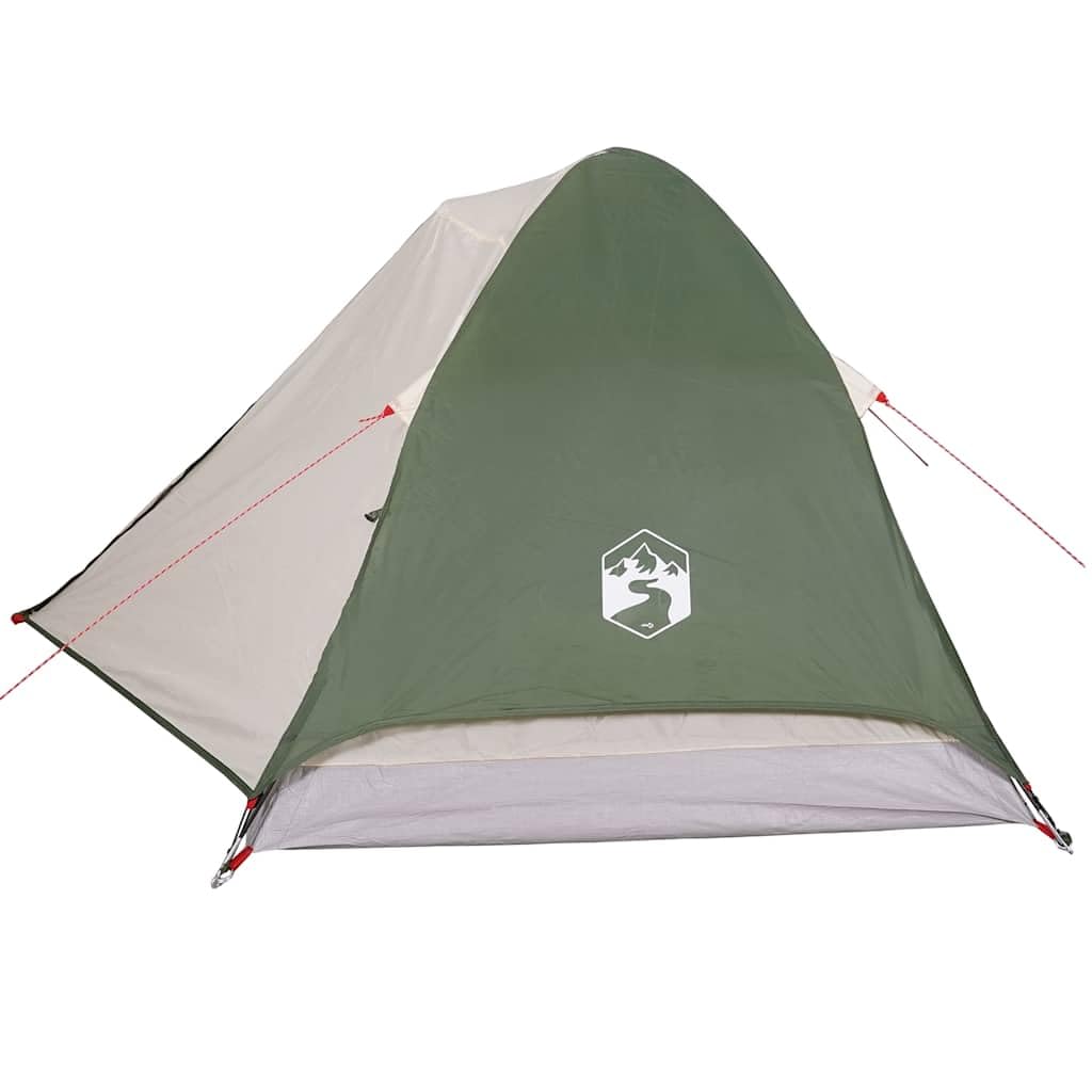 Tienda de campaña domo para personas, verde, impermeable, T-poliéster con revestimiento de PU, xx cm para exteriores y viajes