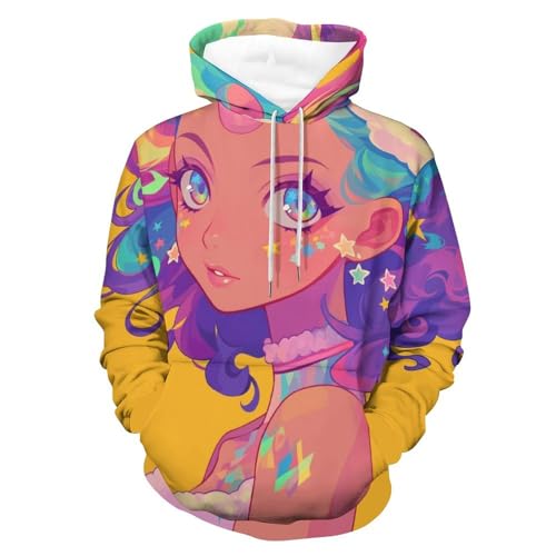 Hoodie manches longues licorne idéal pour vos moments de détente