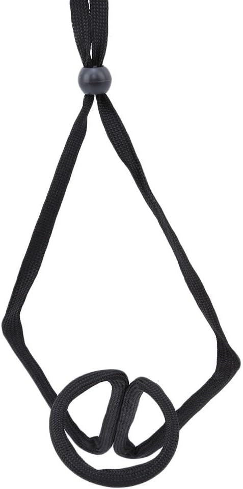 2 Pack Neck Microphone Holder Hands Free Wireless MIC Stand Stay with Adjustable Necklace Strings for Musician Magician Performance Teacher Classroom Singer Stage Magic Tricks image 2
