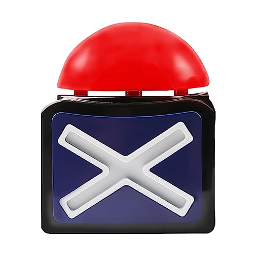 MMGGAISH Talent Show Snatcher Competition Snatcher Sounding Squeeze Box Games Buzzer with Lights and Sound - Game Quiz Buzzer - Quiz with Talent Buzzer - Game Show Buzzer with Buzzer Button
