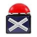 MMGGAISH Talent Show Snatcher Competition Snatcher Sounding Squeeze Box Game Buzzer with Lights and Sound - Game Quiz Buzzer - Quiz with Talent Buzzer - Game Show Buzzer with Buzzer Button