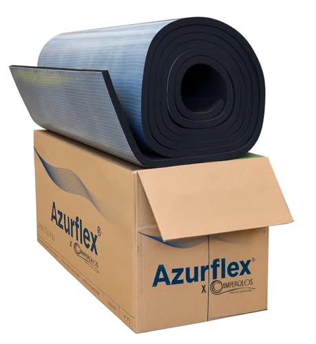 Aislante Térmico De Caucho Autoadhesivo Azurflex 19mm - 10m2