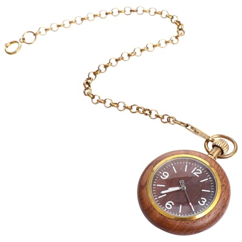Montre de poche à quartz élégante pour sublimer vos tenues rétro au quotidien