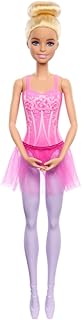 Barbie Occupations, Assorted Doll, Ballet Ballerinas with Removable Tutu, for Girls 3+ Years Old (Can't Choose Doll)
