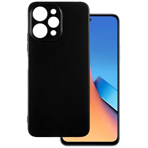 OAGELIM P[X Xiaomi Redmi 12 5G 2024 Ƃ̌݊ Case ϏՌTPU\tgtLVuWFیdbJo[ σXNb`~^[x̑ϗ (ubN)
