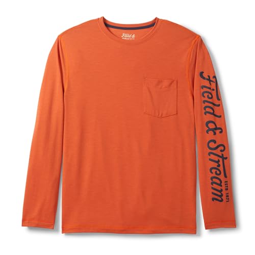 Image of Field & Stream Men's Roll Cast Long Sleeve Performance Tee Shirt with Drirelease