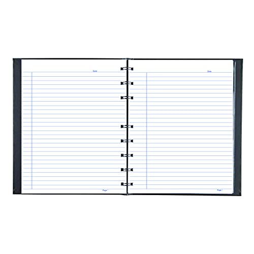 Blueline Notepro Composition Notebook, Black, 9.25 x 7.25 inches, 192 Ruled Pages (A9C.81)