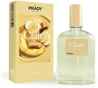Prady - Eau de Toilette Claira Banana pour Femme - Mujer - 100 ml - Fragancia Dulce Frutal y Divertida