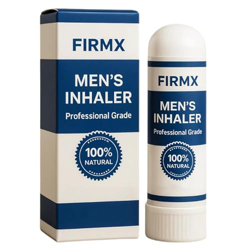 Firmx Men's Inhaler, Firmx Natural Nasal Inhaler Stick, Male Vitality Boost, Restores Energy and Vitality, Provides Everyday Comfort for Driving Business Travel Work Commutes (1pc)