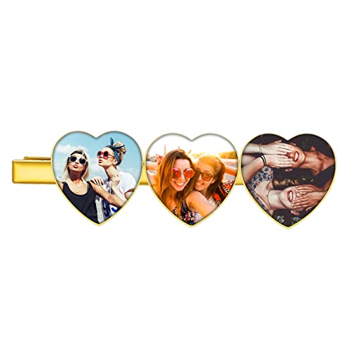 Custom4U Personalized Hair Clips for Women Name Hair Clips/1-18 Pictures