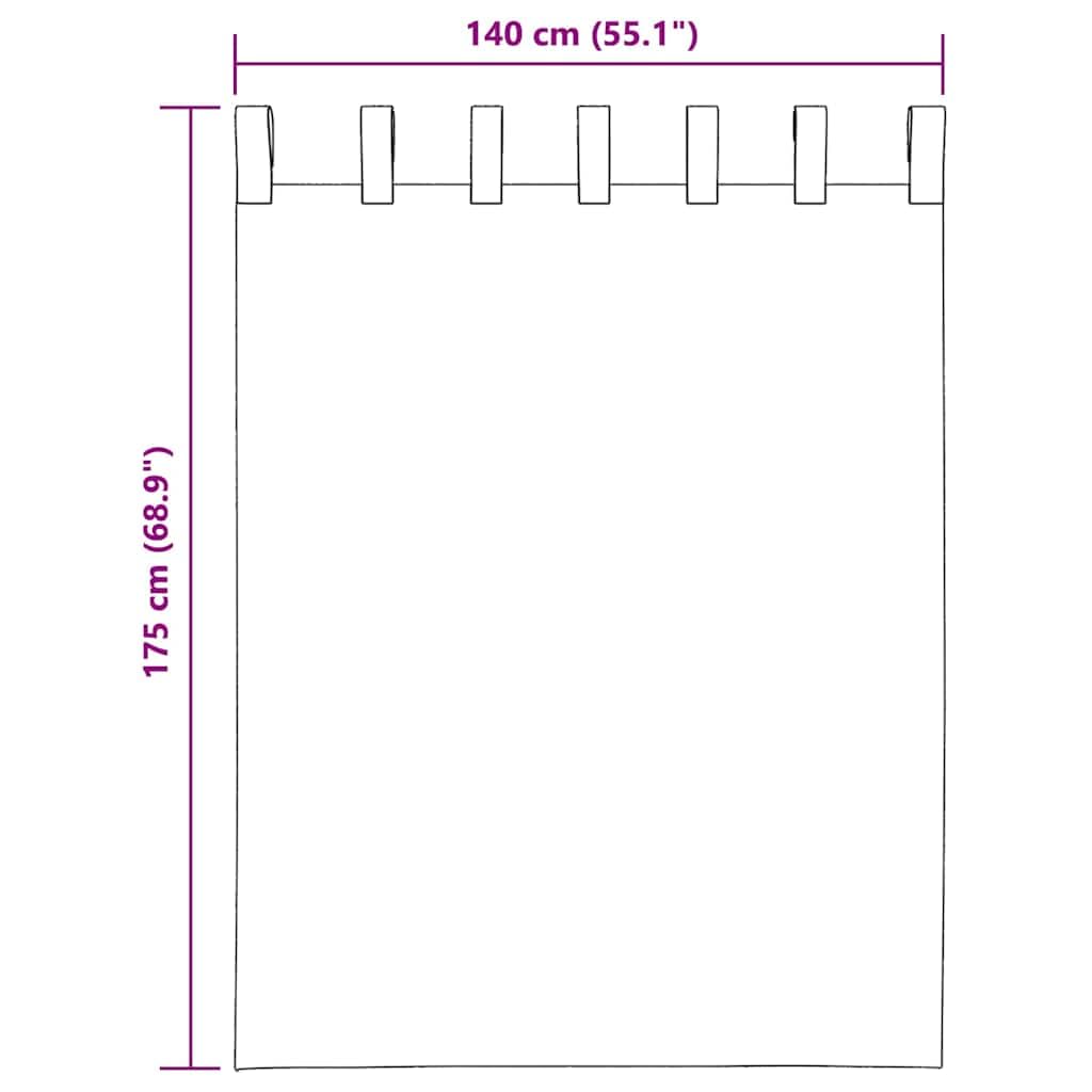 Voile Vorhänge mit Schlaufen 2 Stück Türkis 140x175 cm, lichtdurchlässiger Sichtschutz, Gardine für Wohnzimmer Schlafzimmer Küche, pflegeleichter Stoff, kombinierbar mit Gardinenstangen