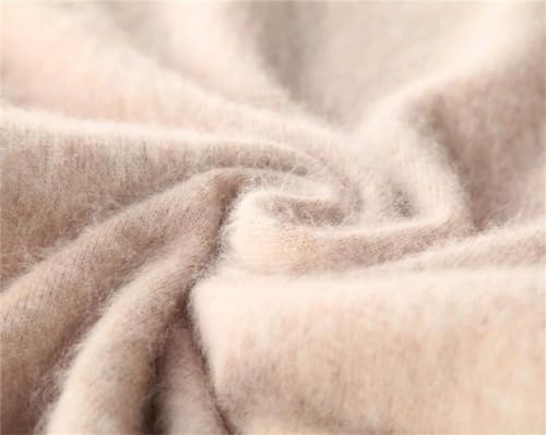 Cashmere Sweaters for Women Jumper Thick Warm Crew Neck Pullover Top3