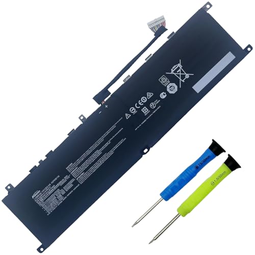 AURUNHO BTY-M6M Battery Replacement for MSI Creator 15 A10SF A10SE A10SD GE66 Raider 10SFS GE76 11UH 10UH-226TR GS66 10SFS 10SE-045 10UG 10SGS WS66 10TMT-207US GS76 11UE 11UG 15.2V 95Wh