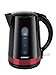 Produktbild Korona 20233 Wasserkocher-mit 1,7 Liter leistungsstarker Kocher mit 360° Basisstation, 2200 Watt, 1.7 liters, rot/schwarz