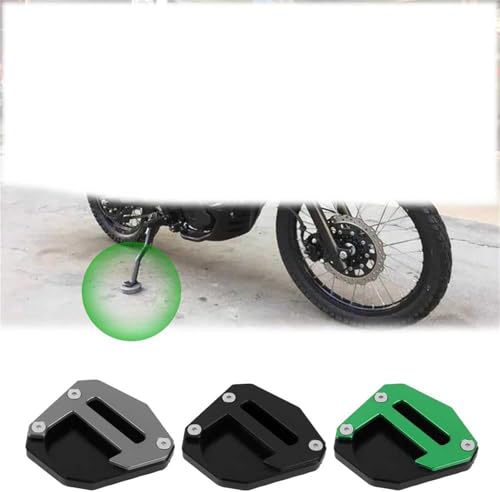 Patin support élargisseur KLR650 haute résistance pour béquille